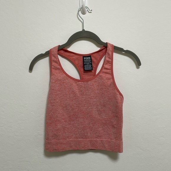 PINK Victoria’s Secret Crop Tank Top Size Small - Picture 1 of 4
